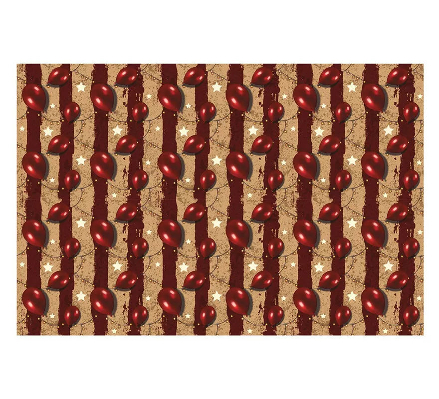 Translation missing: de.Mantel Payaso Calavera de 137X274 cm