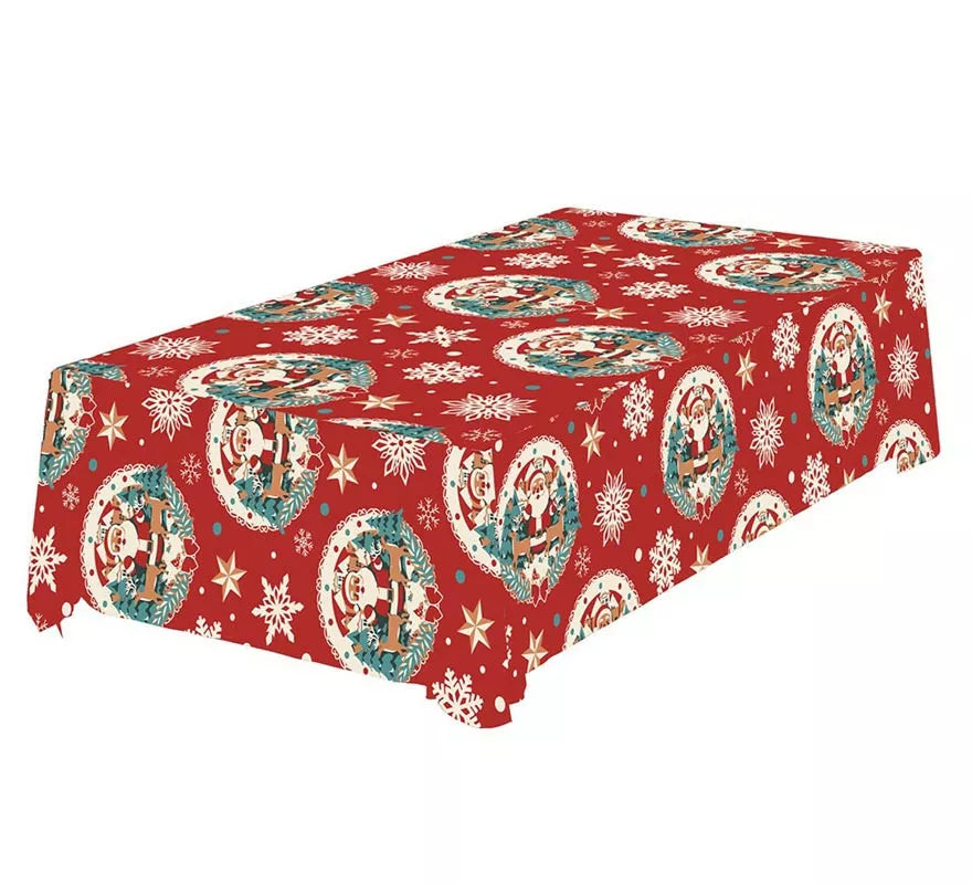 Translation missing: de.Mantel rojo Papá Noel de 137x274 cm