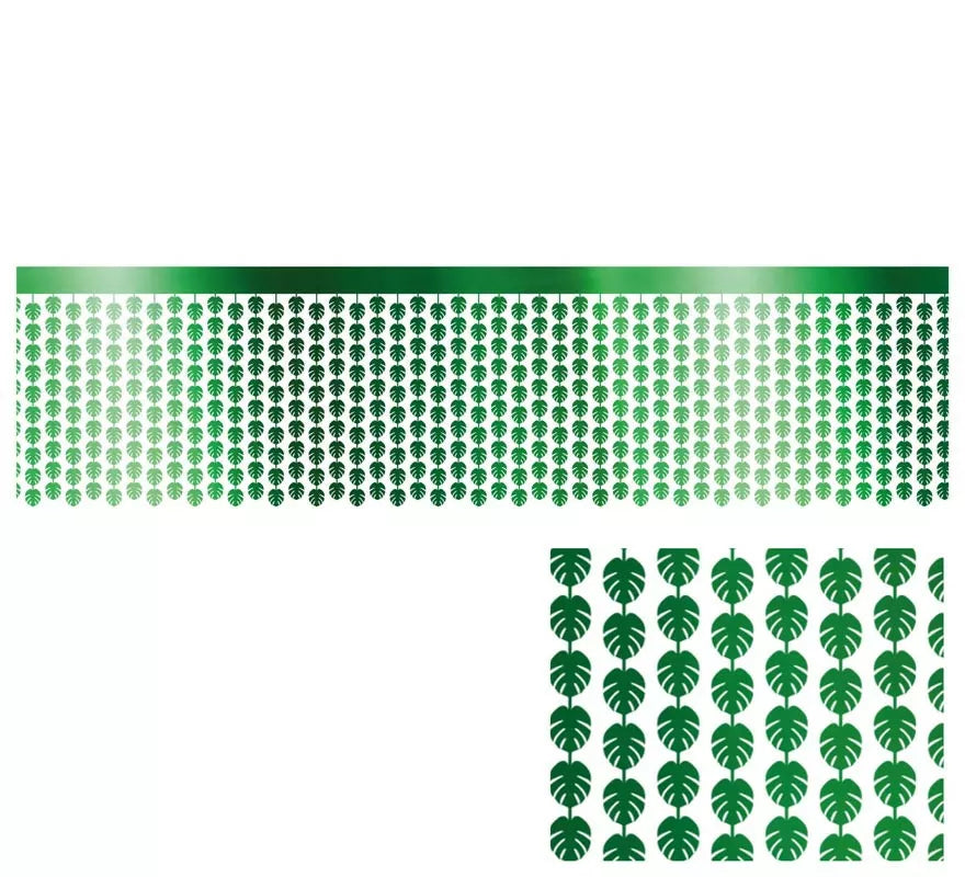 Translation missing: de.Mantel Tinsel Hoja verde de 400x70 cm