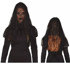Mantilla oder schwarzer Schleier