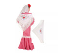 Mantón Cádiz Blanco 110 X 65 cm para Sevillanas