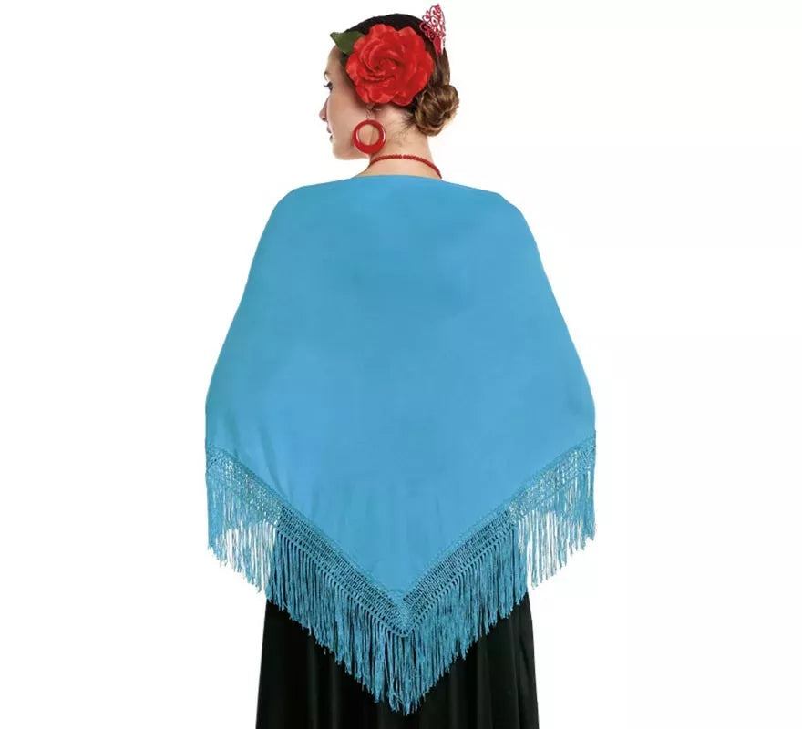 Mantón Sevillana o Chulapa de 150x60 cm en varios colores