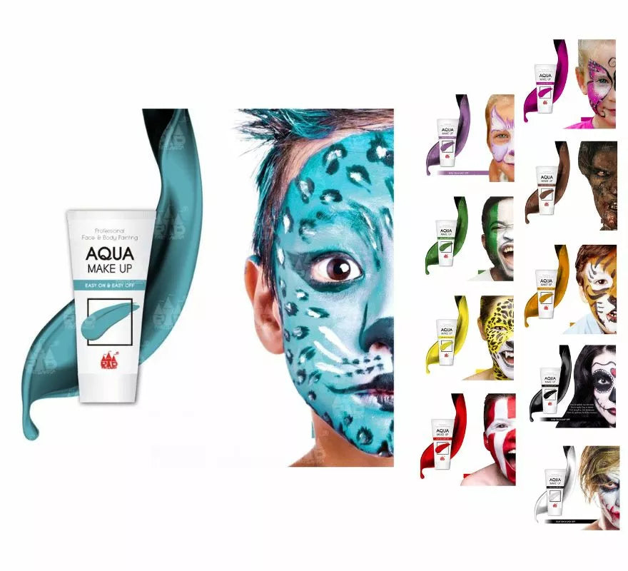 Translation missing: de.Maquillaje al agua Aqua Make up en varios colores