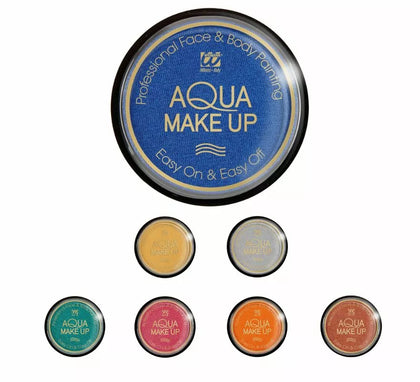 Maquillaje al Agua Metalizado 15 g en varios colores