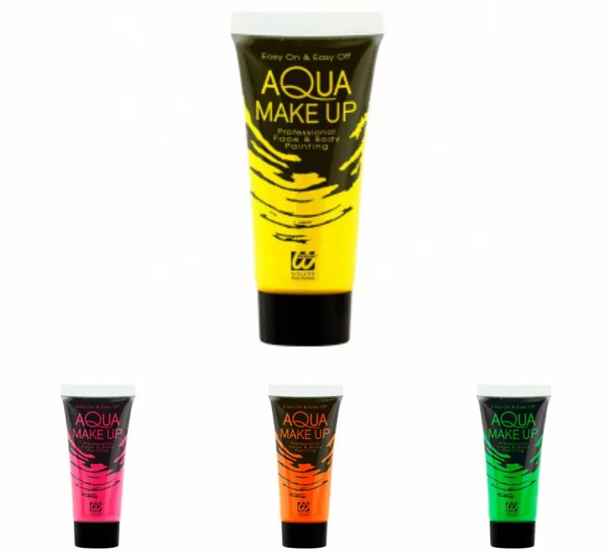 Translation missing: de.Maquillaje al Agua Neón en Tubo 30 ml en varios colores