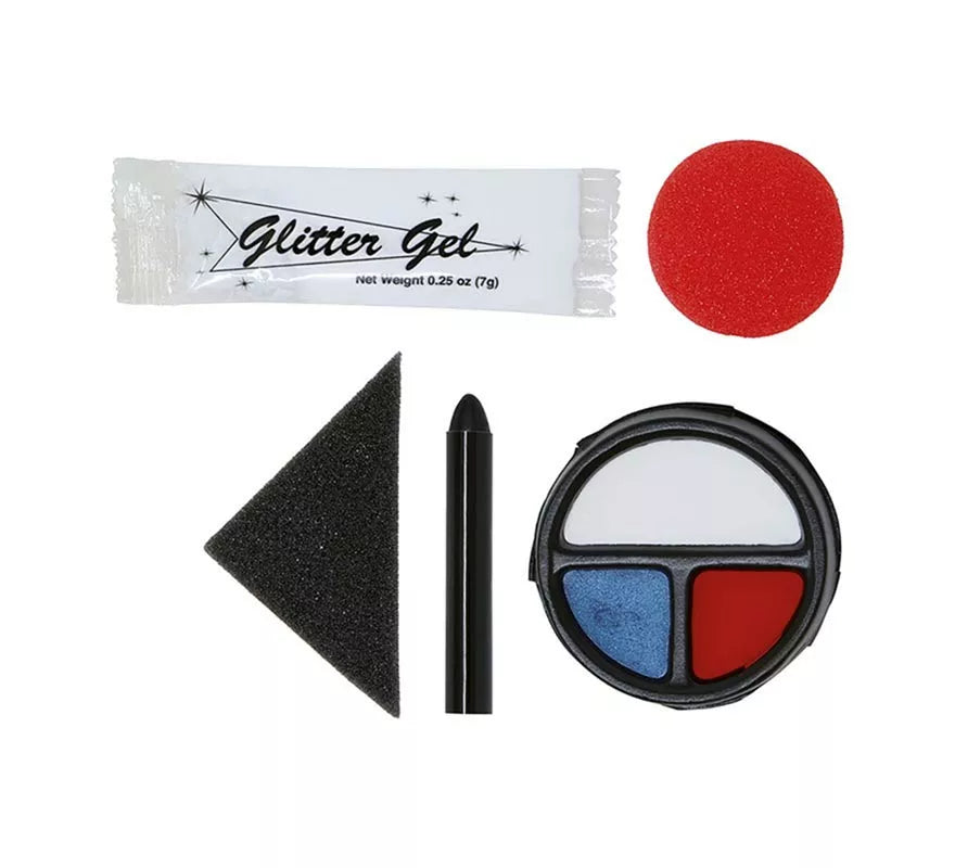 Translation missing: de.Maquillaje de Arlequina malvada