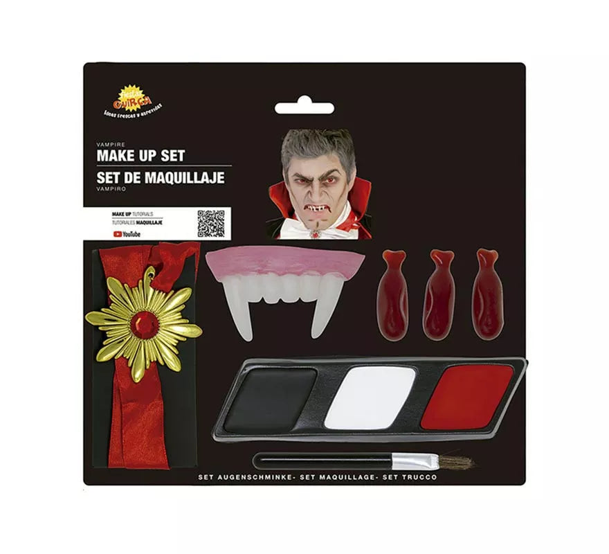 Maquillaje de Vampiro clásico