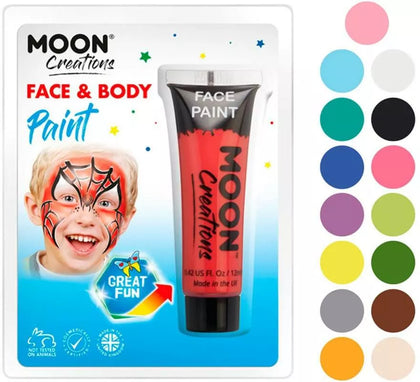 Maquillaje en Blíster para Cara y Cuerpo de 12 ml en varios colores