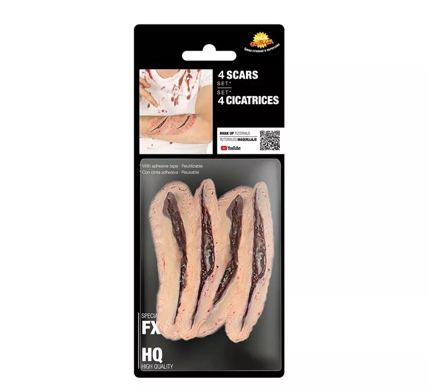 Translation missing: de.Maquillaje FXs de 2 Cicatrices