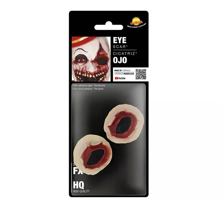 Translation missing: de.Maquillaje FXs de Cicatriz Ojos Negros