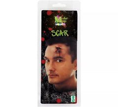 FX Scar Head Makeup