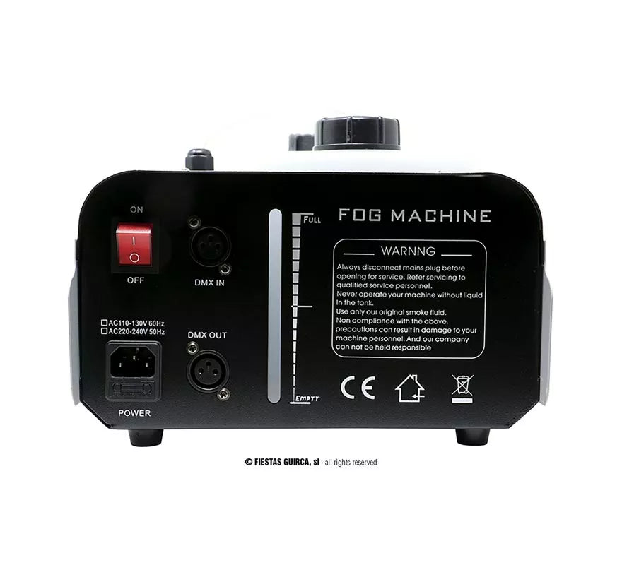 Translation missing: de.Máquina de Humo con luz y mando de 1500 w
