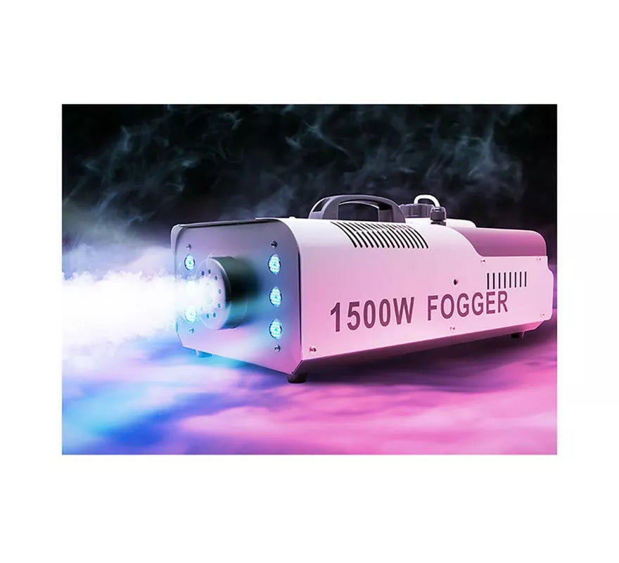 Translation missing: de.Máquina de Humo con luz y mando de 1500 w