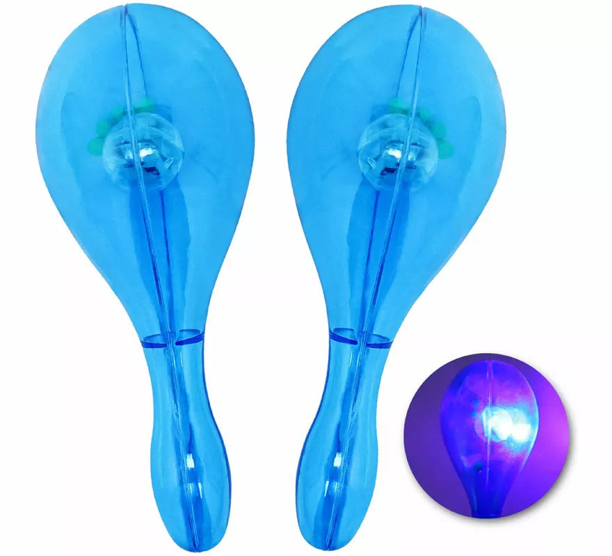 Translation missing: de.Maracas con Luz de 16x7 cm en varios colores