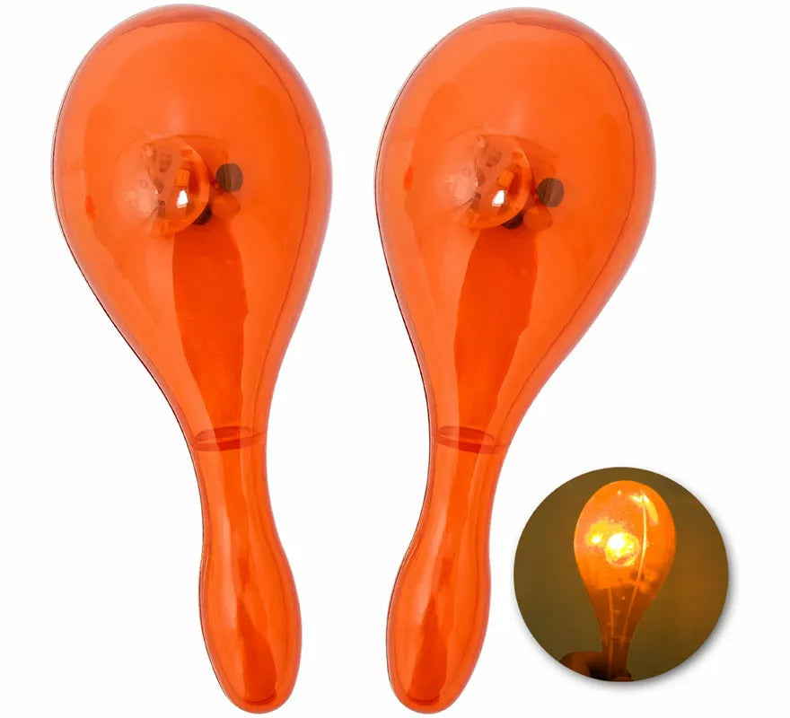 Translation missing: de.Maracas con Luz de 16x7 cm en varios colores