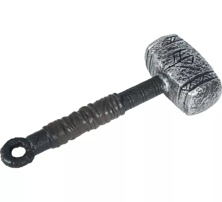 Translation missing: de.Martillo Medieval de 35 cm de Plástico de Juguete
