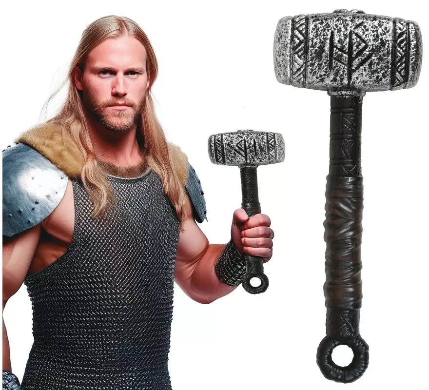 Translation missing: de.Martillo Medieval de 35 cm de Plástico de Juguete