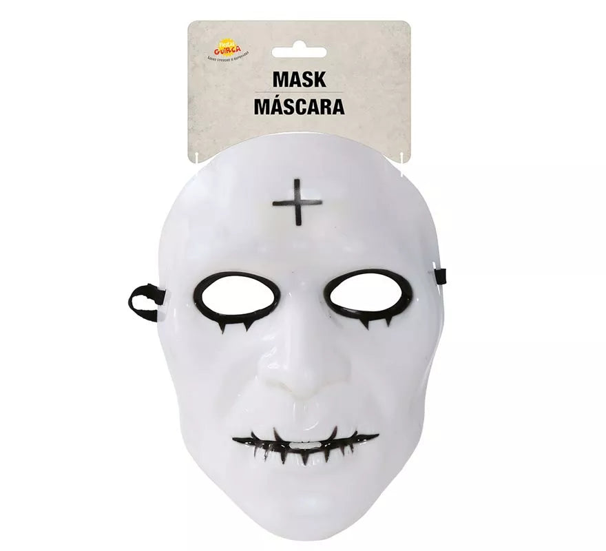 Translation missing: de.Máscara Blanca con Cruz