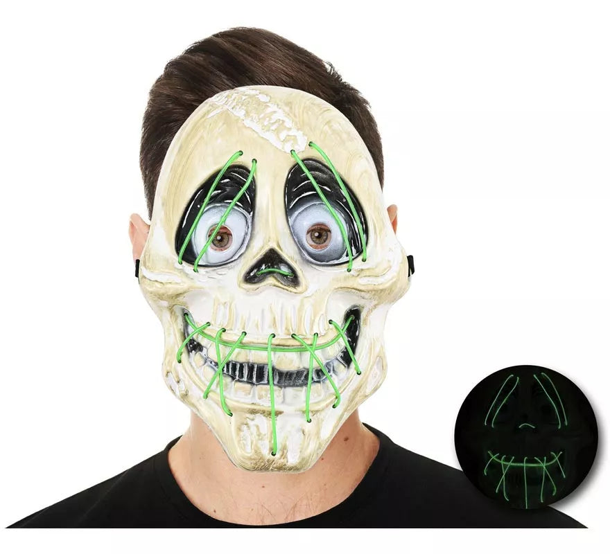 Translation missing: de.Máscara Calavera con Tubo de Luz