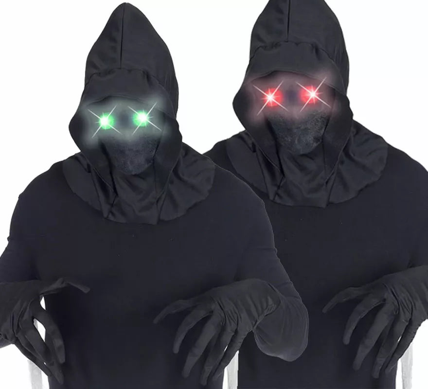 Translation missing: de.Máscara Cara Invisible con Capucha y Ojos Luminosos en varios colores