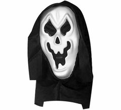 Killergeist-Kapuzenmaske mit Netzaugen