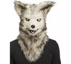 Maske mit Wolf Mobile Jaw