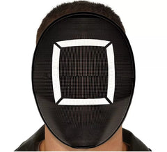 Squid Game Squid Squid Quadratische Maske aus PVC