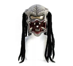 Geflochtene Alien-Maske aus Latex