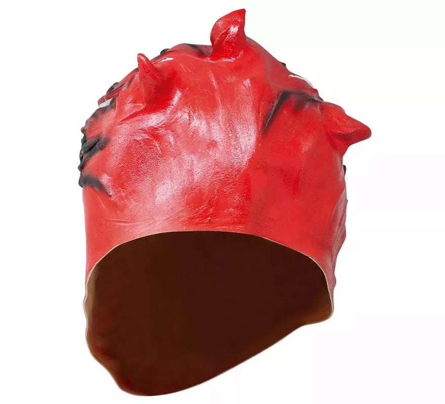 Translation missing: de.Máscara de Arácnido Rojo Aterrador de Látex