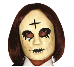 Killer Maske mit Kreuz