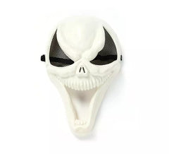 Weiße Scream-Killer-Maske