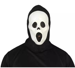Überraschte Killermaske mit PVC- Haube