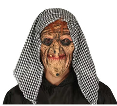 Hexenmaske mit Kapuze