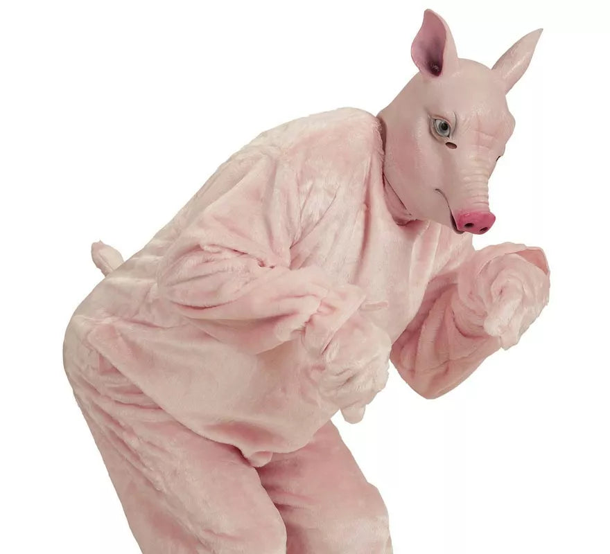 Translation missing: de.Máscara de Cabeza de Cerdo completa adulto