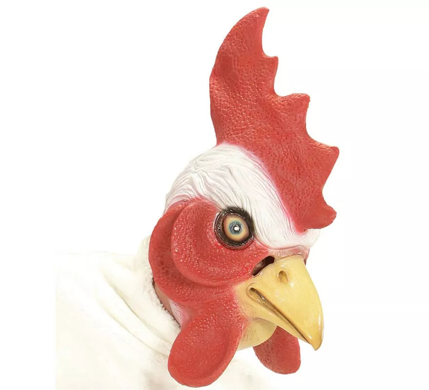 Translation missing: de.Máscara de Cabeza de Pollo completa adulto