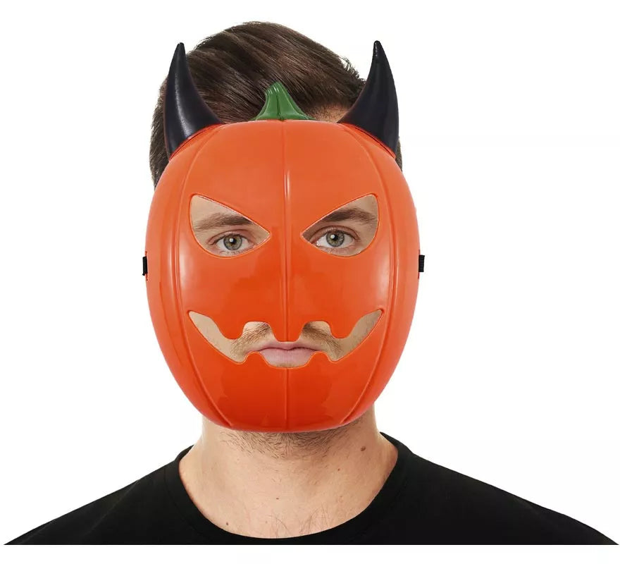 Translation missing: de.Máscara de Calabaza con Cuernos