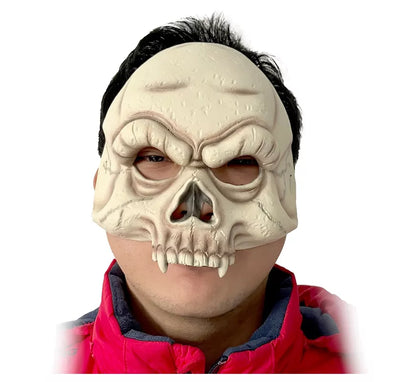 Máscara de Calavera blanca de 19x22x2 cm