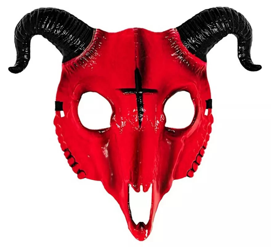 Translation missing: de.Máscara de Calavera Carnero roja