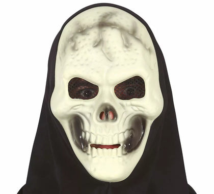 Máscara de Calavera con Capucha de Pvc
