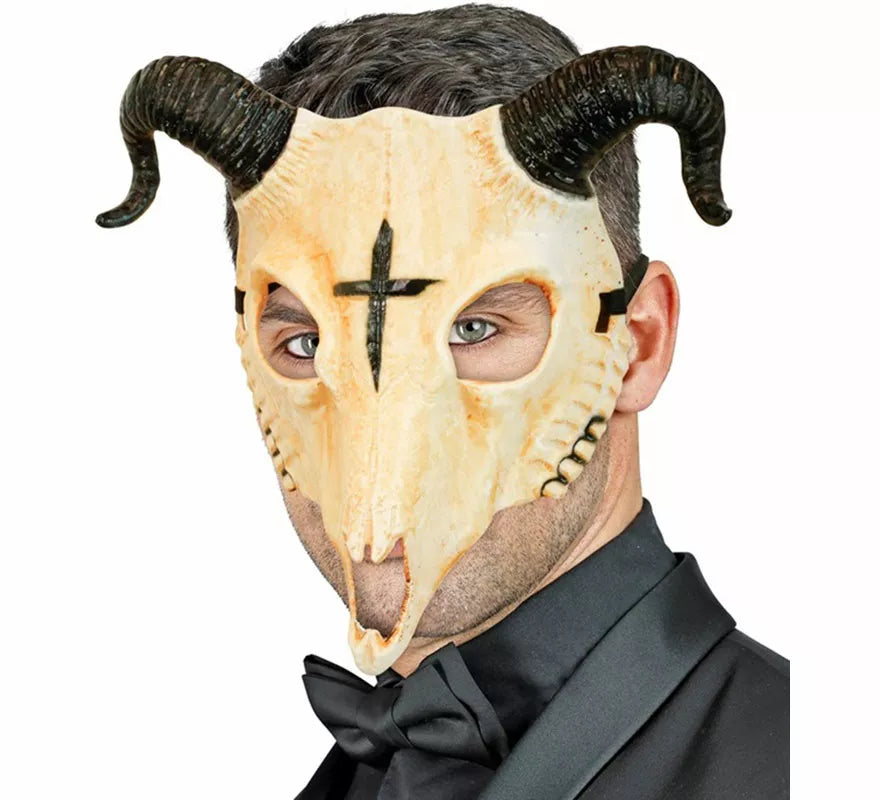 Translation missing: de.Máscara de Calavera de Carnero Satánico