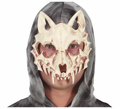 Máscara de Calavera Gato de Pvc