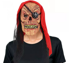 Piratenschädelmaske