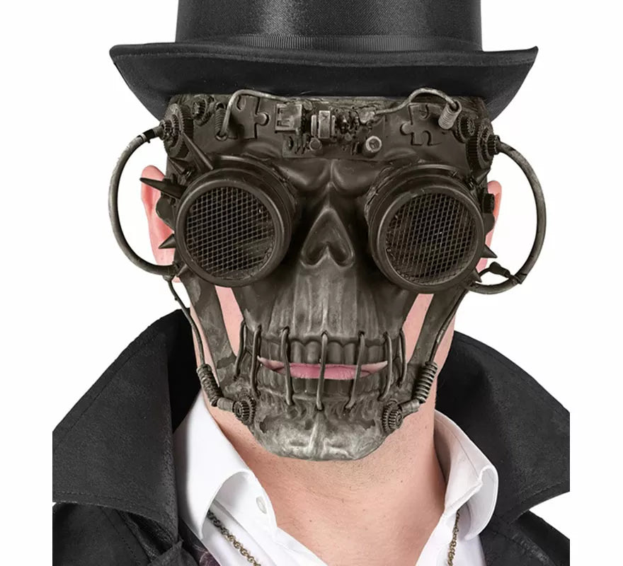 Translation missing: de.Máscara de Calavera Steampunk