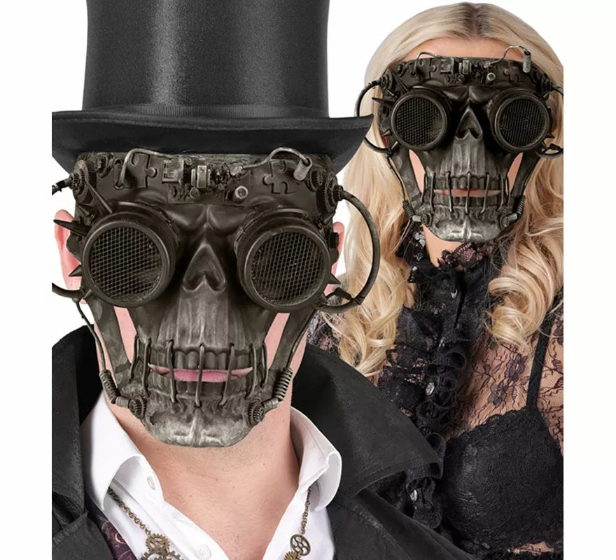 Translation missing: de.Máscara de Calavera Steampunk