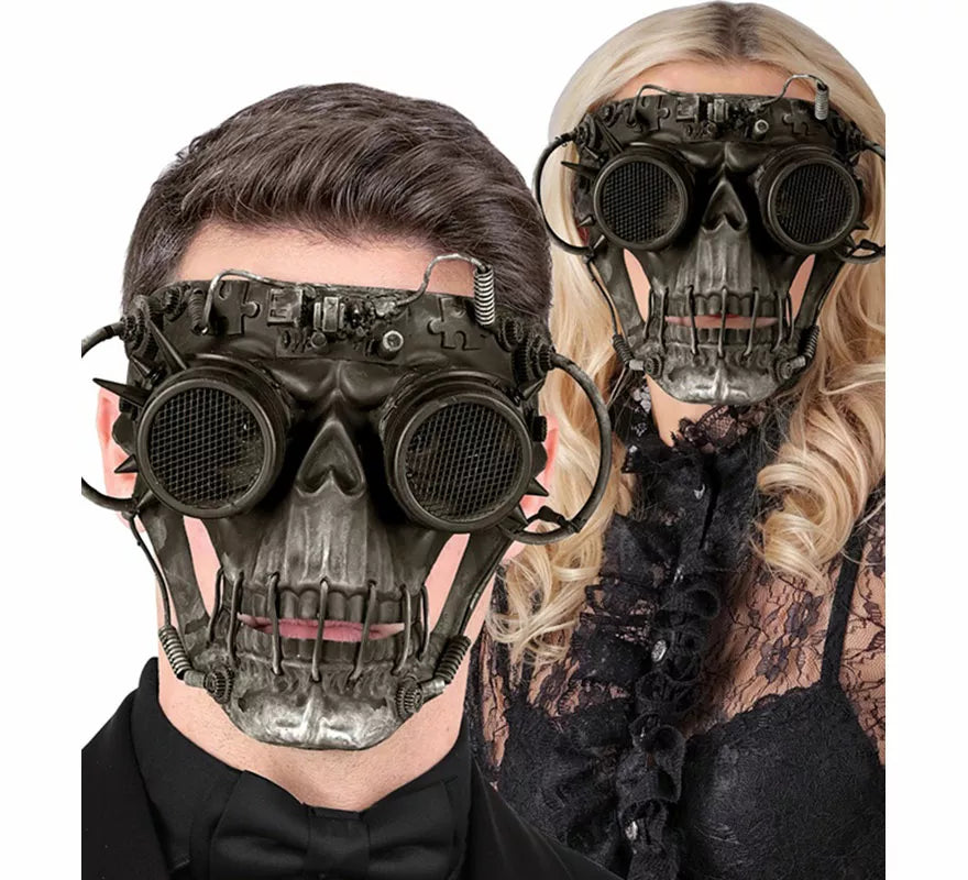 Translation missing: de.Máscara de Calavera Steampunk
