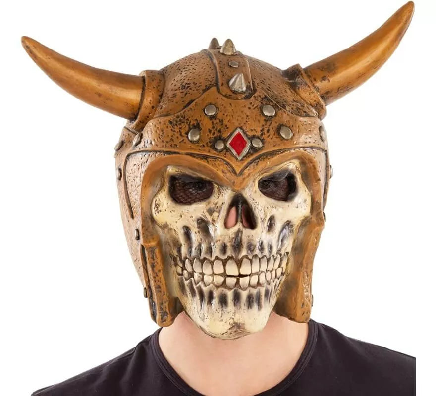 Translation missing: de.Máscara de Calavera Vikinga para adultos