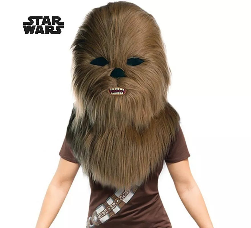 Translation missing: de.Máscara de Chewbacca de Star Wars de felpa adulto