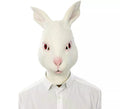 Máscara de Conejo blanco tenebroso adulto