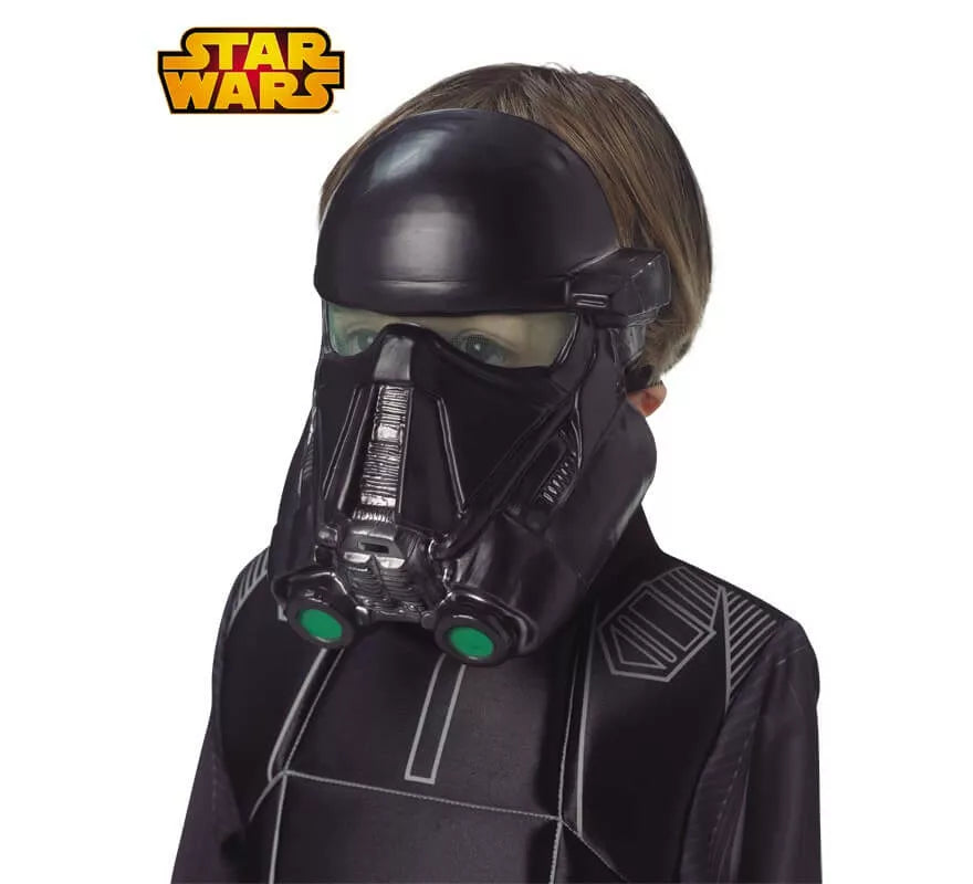 Translation missing: de.Máscara de Death Trooper Negro infantil de Star Wars