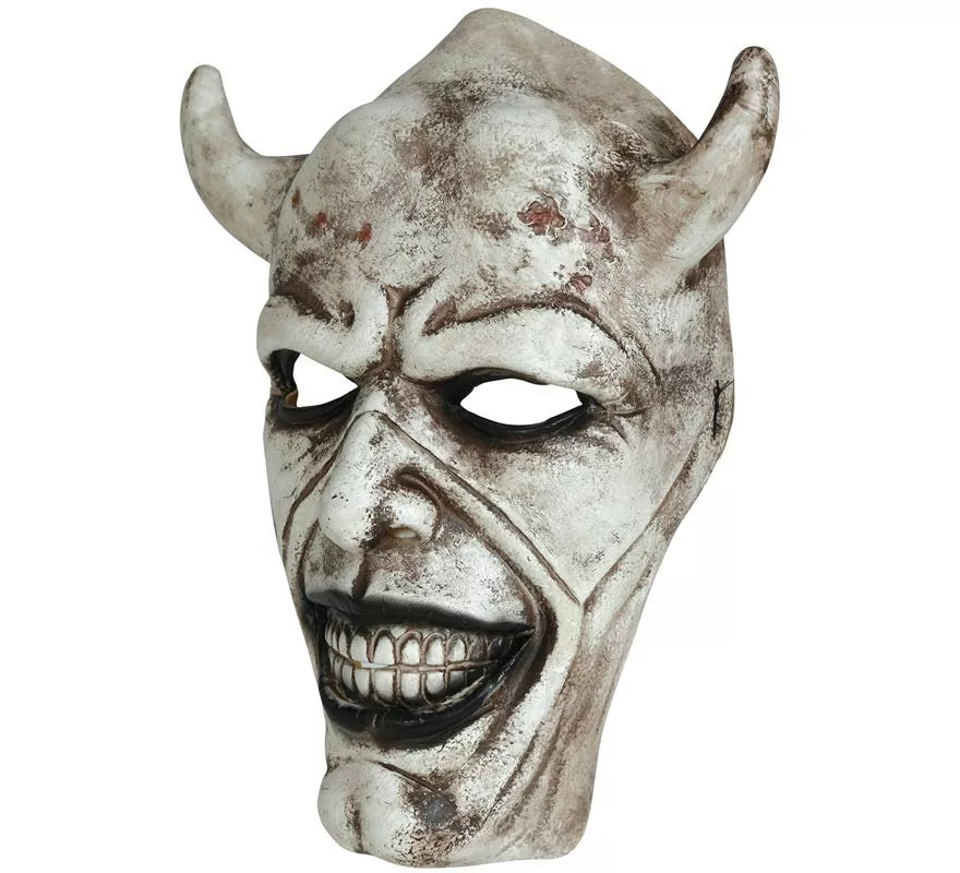 Translation missing: de.Máscara de Demonio Blanco Látex